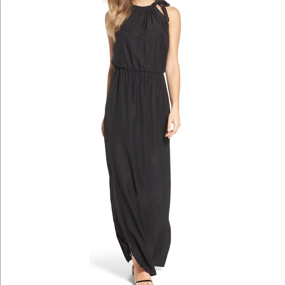 Natalie Deayala collection XS high neck gown